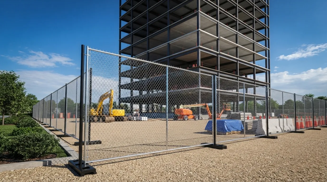 Chain Link Temporary Fence in Sunrise, FL