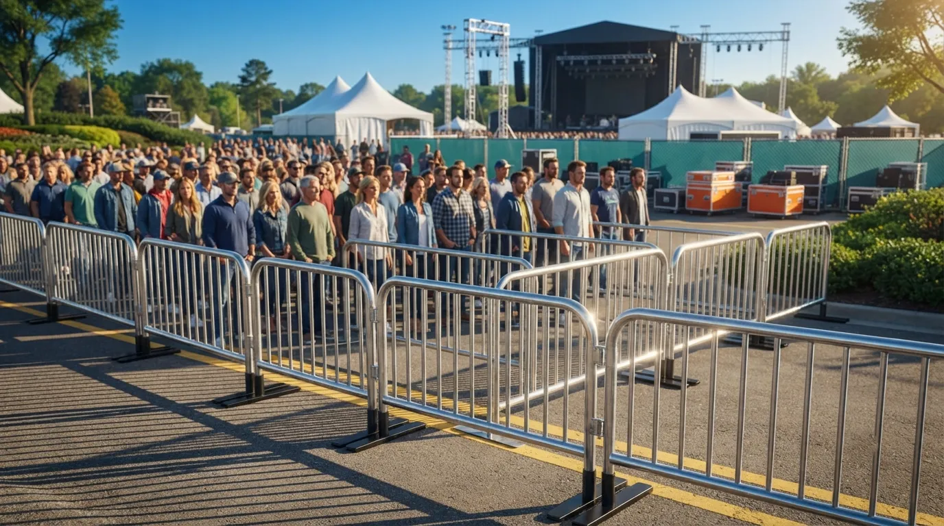 Crowd Control Barrier Rental in Sunrise, FL